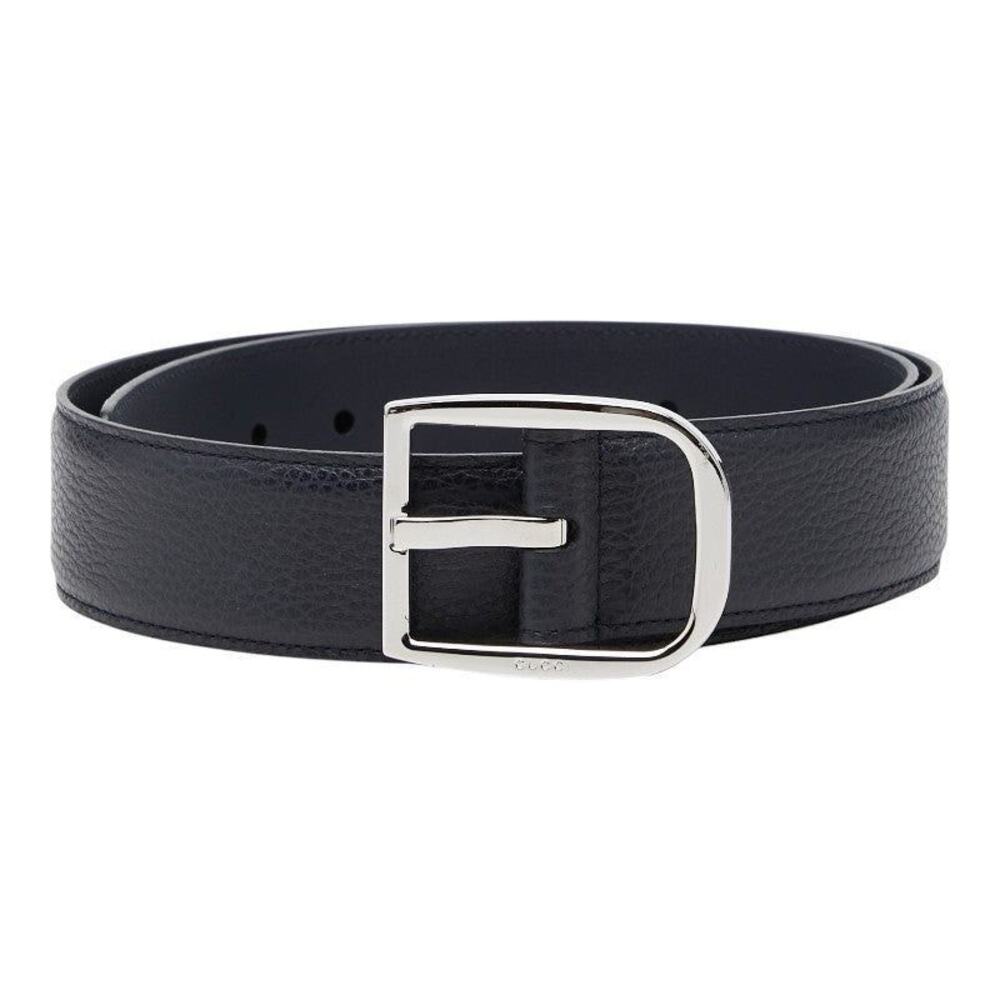 Gucci Leather Belt Navy